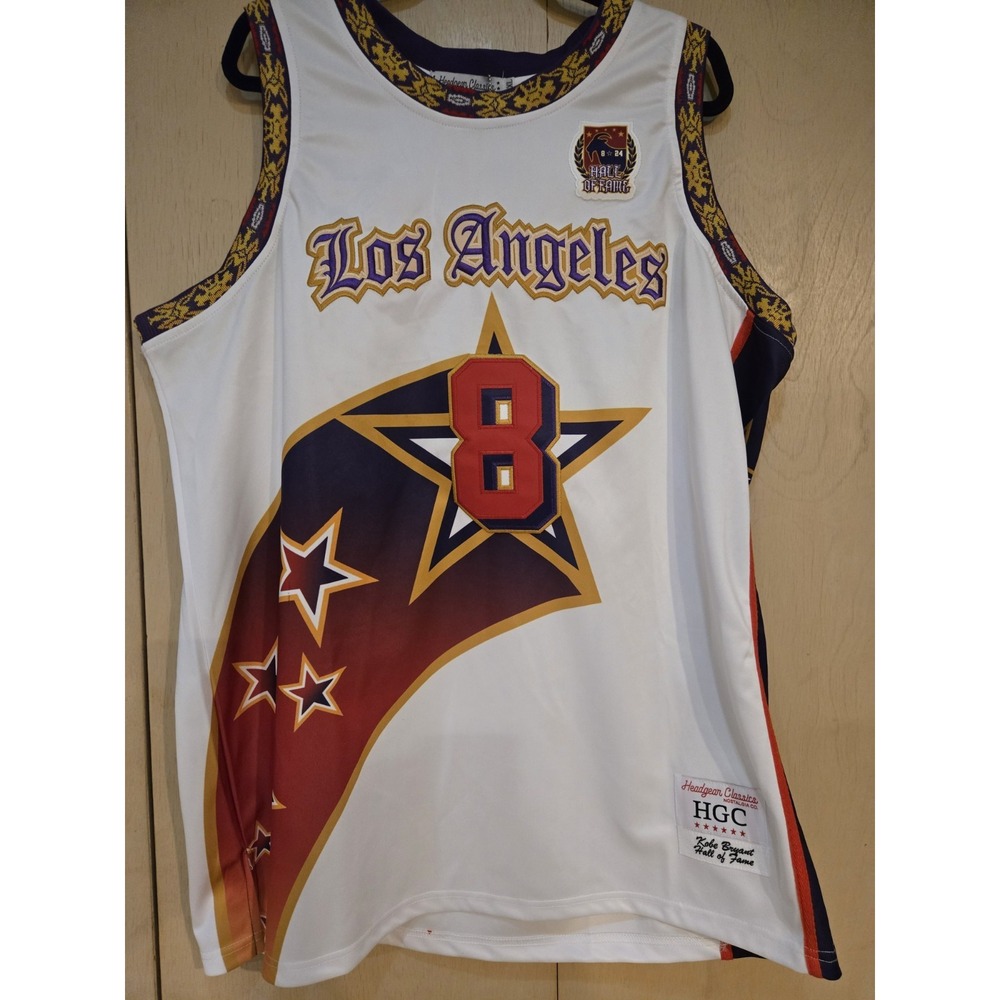 Headgear Classics Kobe Bryant Mamba Hall Of Fame Stitched Jersey Size 3XL